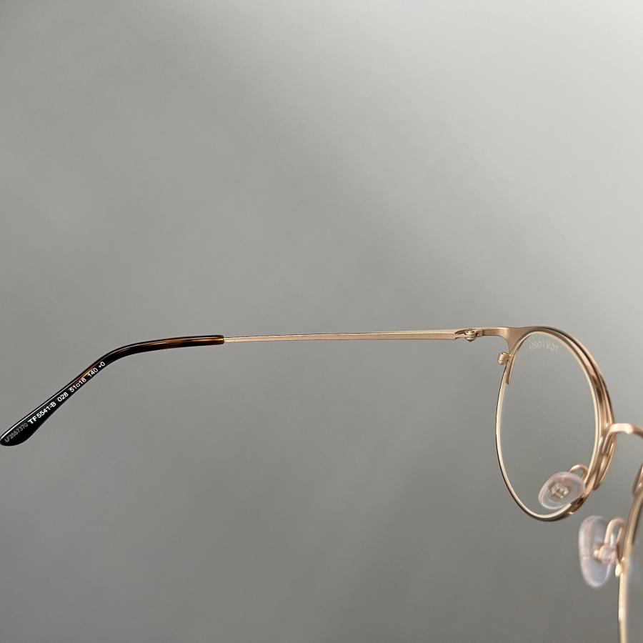 TOM FORD EYEWEAR トムフォード メガネ ゴールド メタル ブラウン