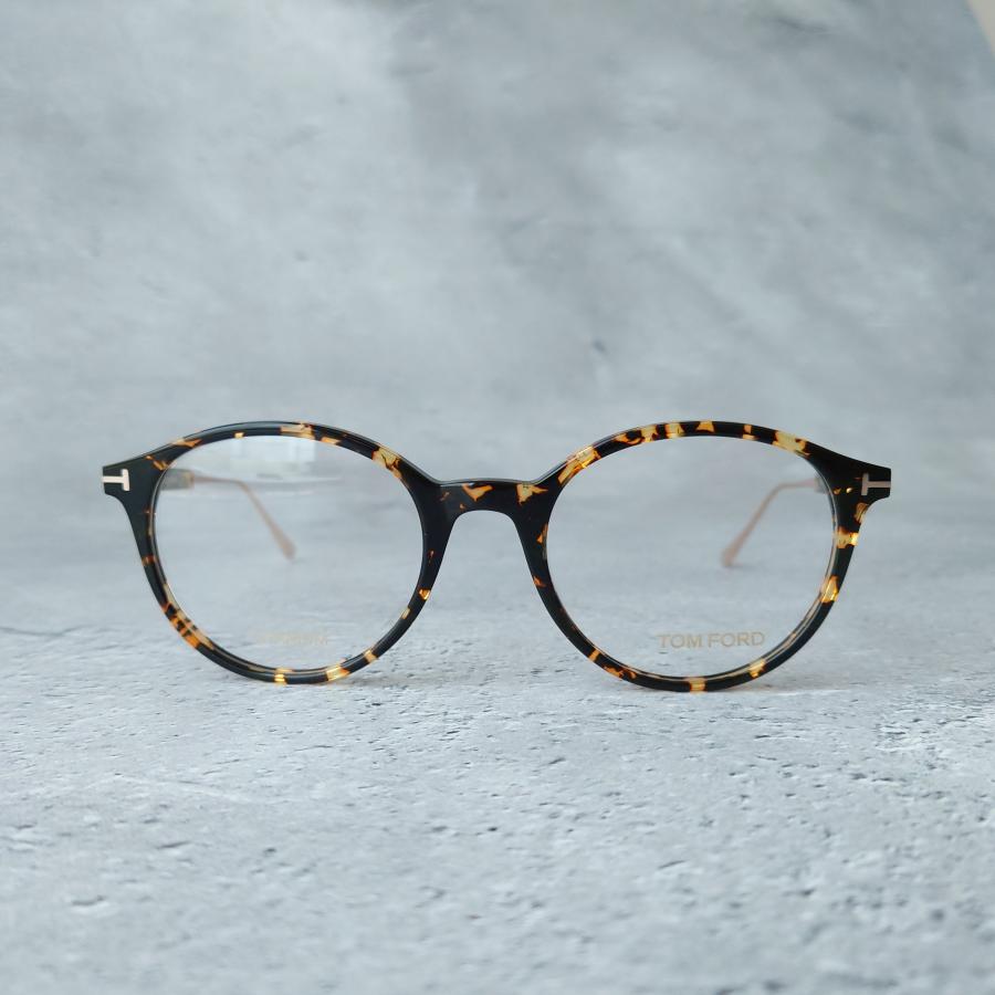 TOM FORD EYEWEAR メガネ トムフォード べっ甲柄 ゴールド チタン 日本