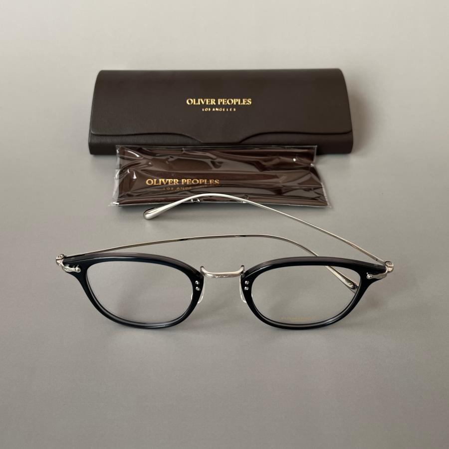 OLIVER PEOPLES（オリバーピープルズ） メガネ インディゴ シルバー