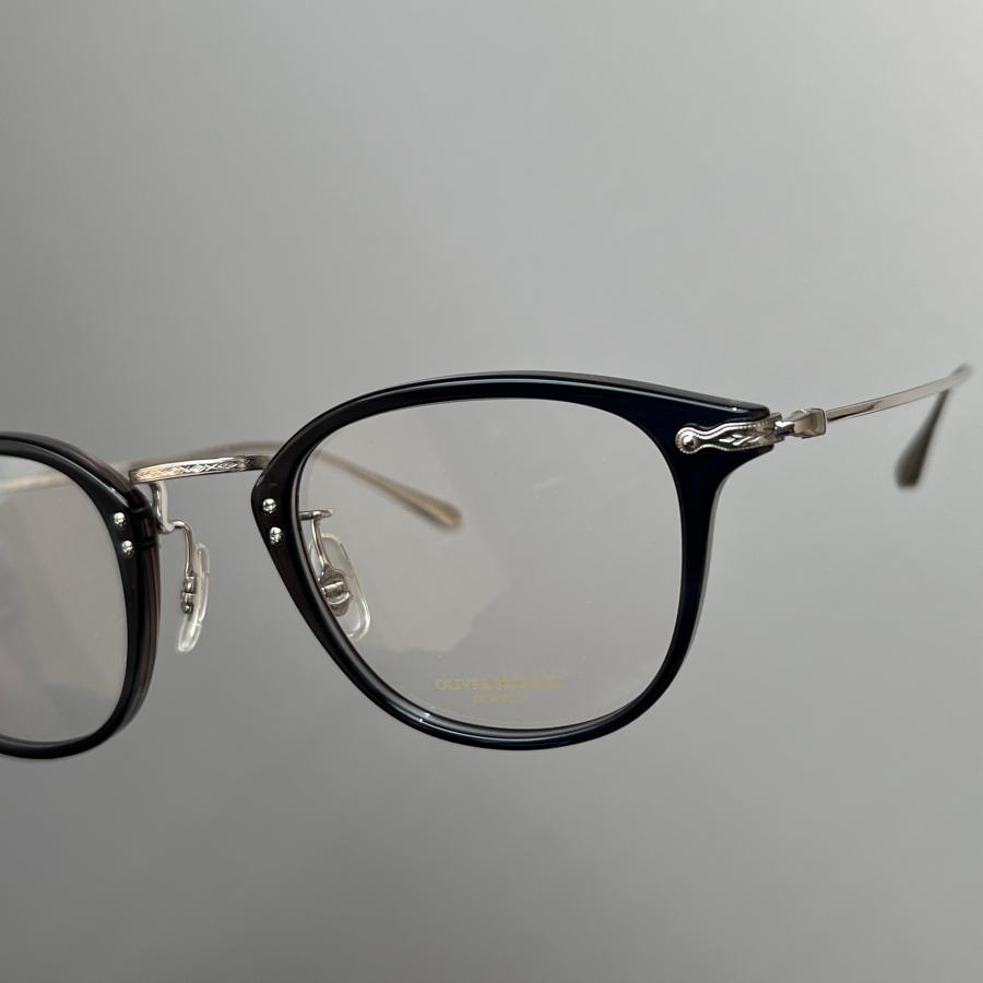 OLIVER PEOPLES（オリバーピープルズ） メガネ インディゴ シルバー