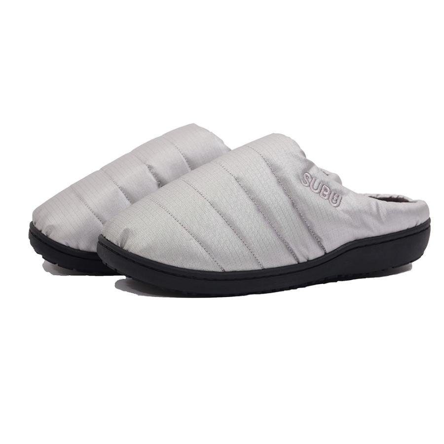 ☆ シルバー 24-25.5cm SUBU スブ 冬サンダル subu サンダル スリッパ