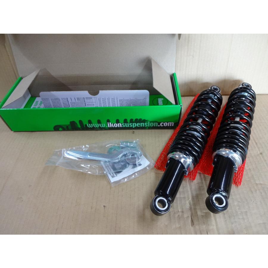Z1 Z2 KZ1000系 IKON 新品リアショック 黒ボディー/黒SP 72~80 KONI