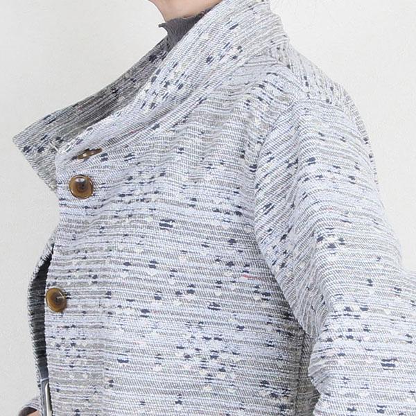 M.&KYOKO（エムアンドキョウコ） 佐藤繊維 M&KYOKO グレー刺繍