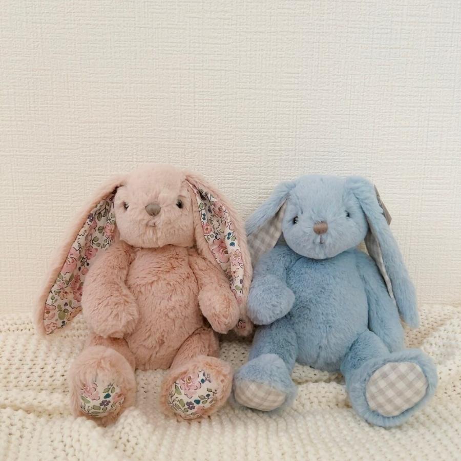 MON AMI 垂れ耳 うさぎ ぬいぐるみ フェイス ピンクバニー アッシャー