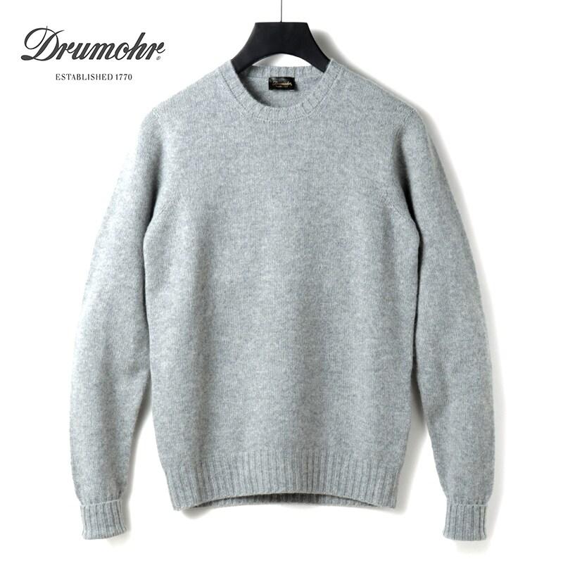 DRUMOHR（ドルモア） Drumohr LUXURYカシミヤミドルゲージクルーネック
