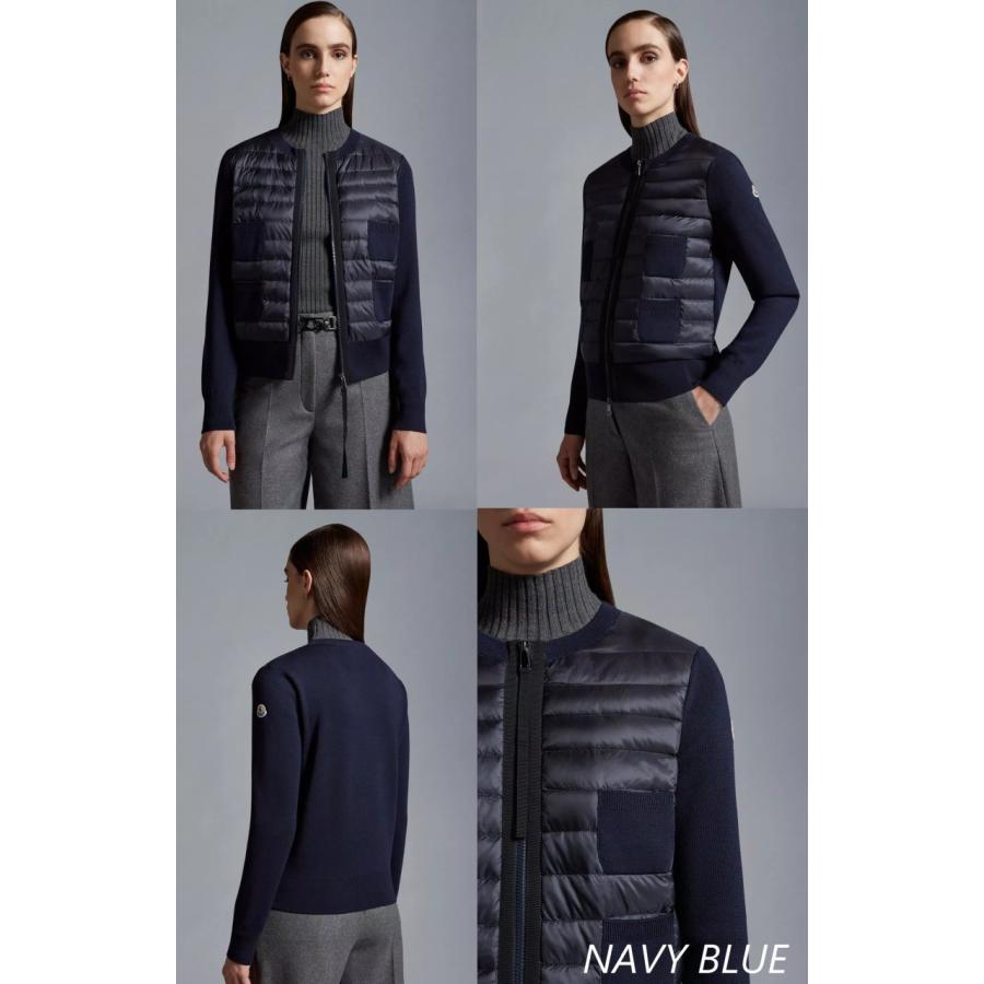 MONCLER（モンクレール） PADDED WOOL CARDIGAN ウールカーディガン