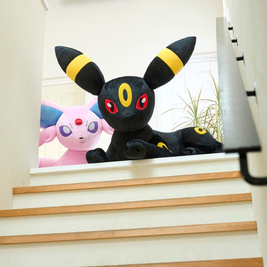 ポケットモンスター ぬいぐるみ 等身大 ブラッキー 寝そべり タイプ