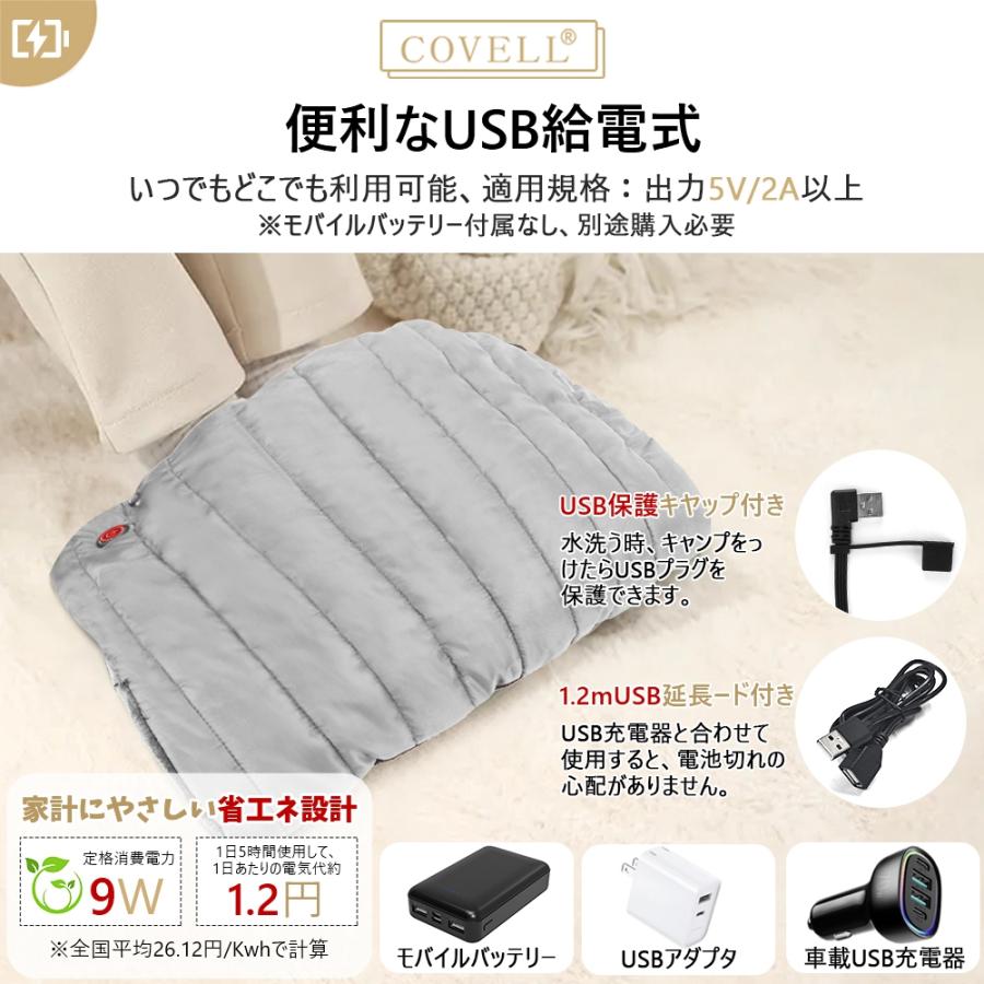 ホットマット バッテリーなし usb 一人用 ミニ 52x38cm 電気マット