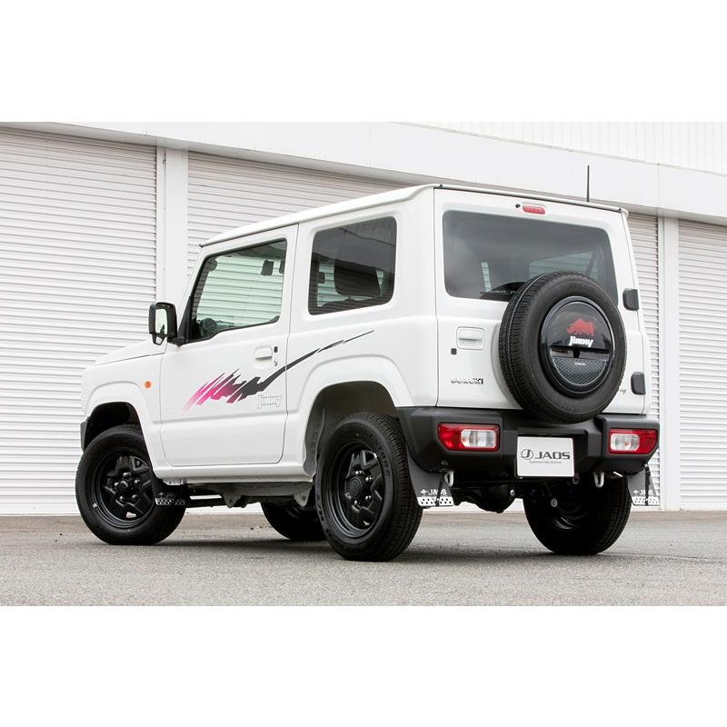 ジムニー JAOS マッドガードIII フロントセット ブラック JB64