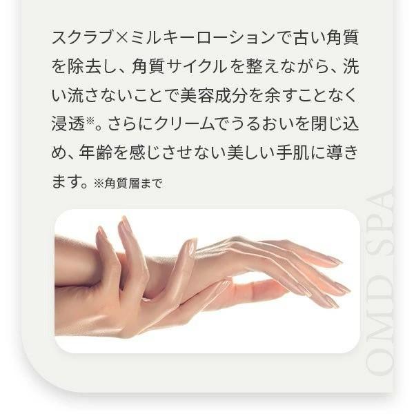 ミルキーローション 150ml ボディローション OMD SPA ハンドケア
