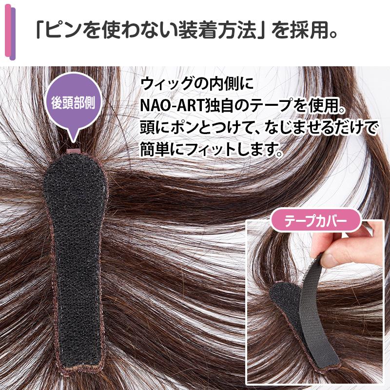 ピンのいらない簡単ウィッグ 日テレポシュレ(日本テレビ 通販 ポシュレ