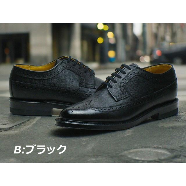 REGAL（リーガル） メンズビジネス 定番 ウィングチップ 2235NA 型押し