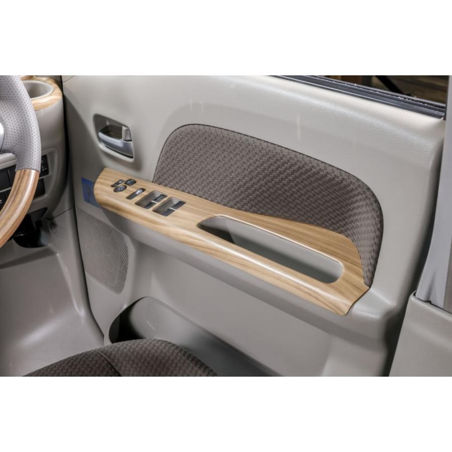 DA64V エブリイバン エブリー バン マット木目ウッド ステアリング