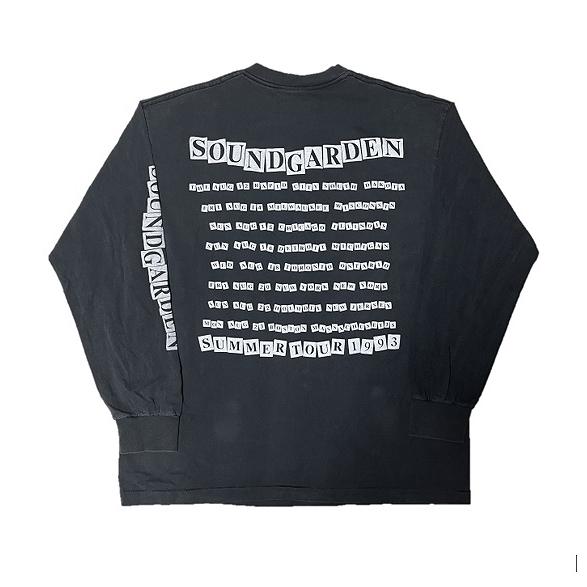 Soundgarden サウンドガーデン 長袖 Tシャツ SUMMER TOUR 1993 千手