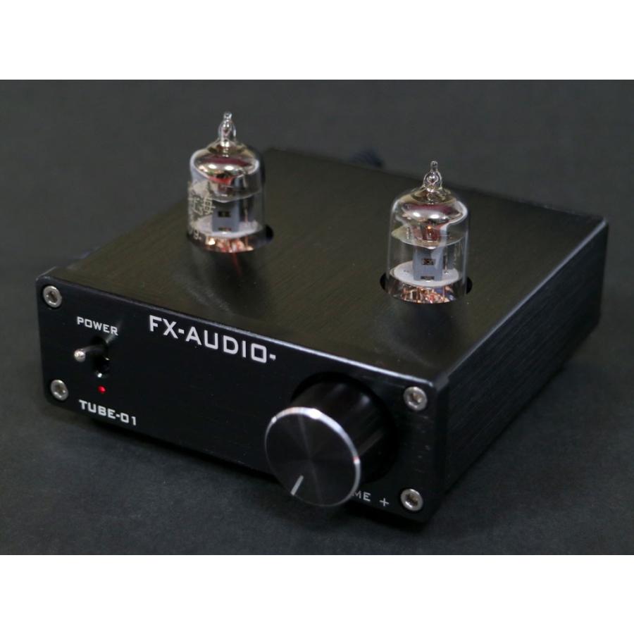 FX AUDIO FX-AUDIO- TUBE-01『ブラック』 本格真空管ラインアンプ
