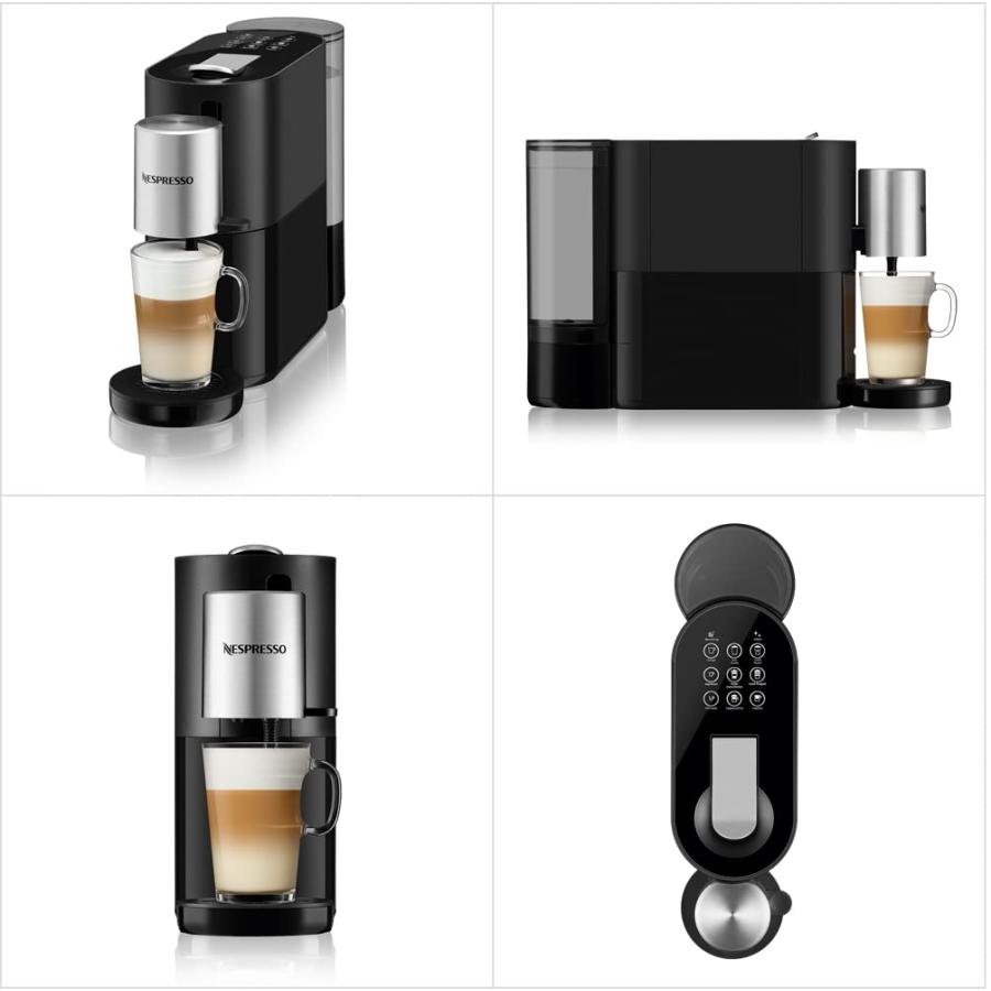 ネスプレッソ カプセル式コーヒーメーカー アトリエ ブラック 水タンク