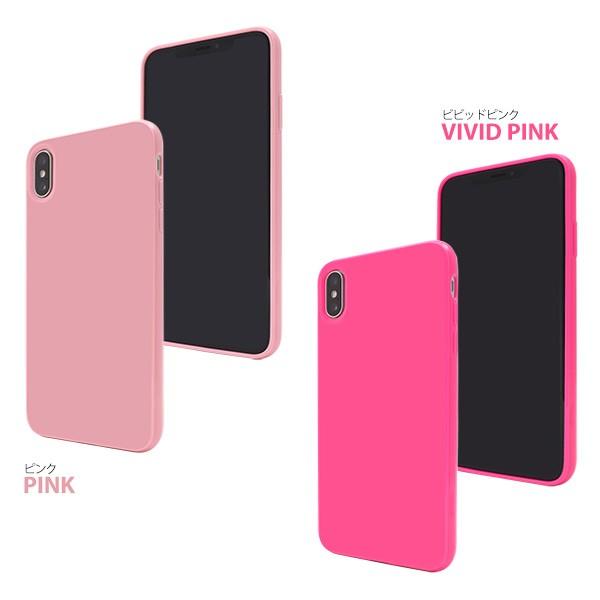 PLATA（プラタ） iPhone XS Max ケース カラフル 10色展開 背面 カバー