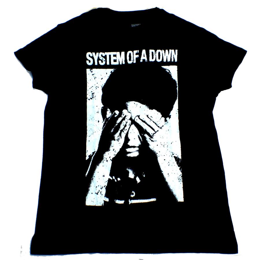 SYSTEM OF A DOWN】システムオブアダウン「SEE NO EVIL」Tシャツ : NO