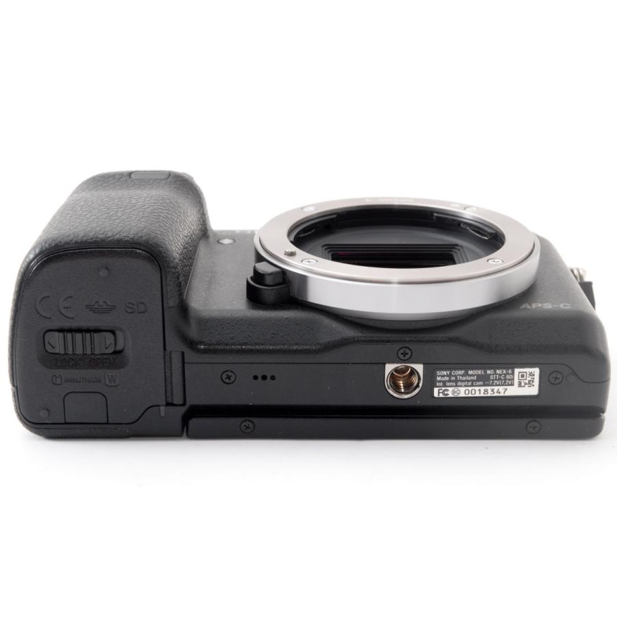 SONY（ソニー） SONY NEX-6 レンズキット ブラック 美品 Wi-Fiでスマホ