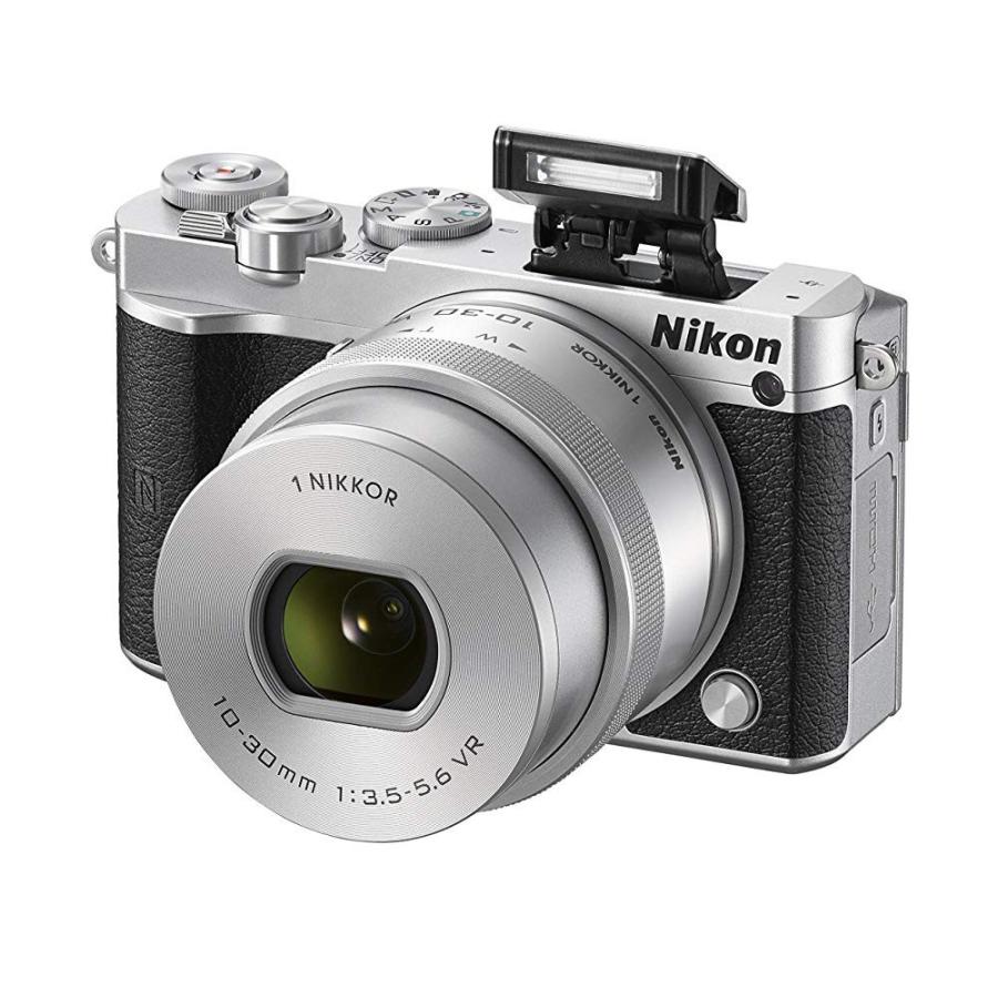 ニコン（Nikon） J5 標準パワーズームレンズキット シルバー J5HPLKSL