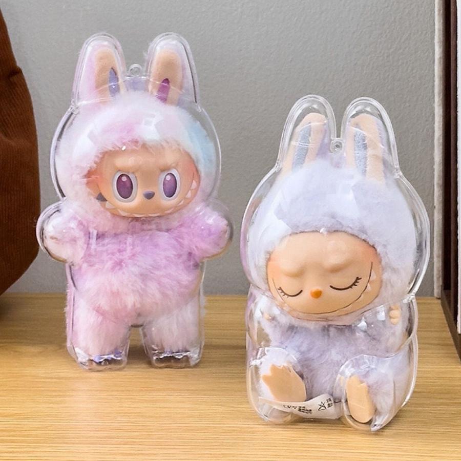 2個セット ラブブ ケース Labubu 選べるアクリル保護ケース 立ちタイプ