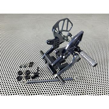 RVF NC35 94-00 レーシングバックステップ タイプA ガンメタ 逆シフト