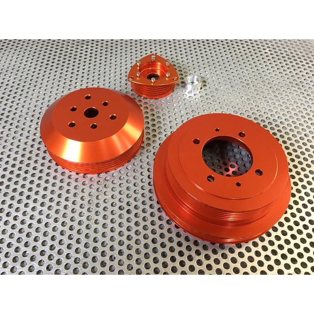 RX-8 前期 ウォータープーリー単品 ブラック スーパーナウ : ノエル