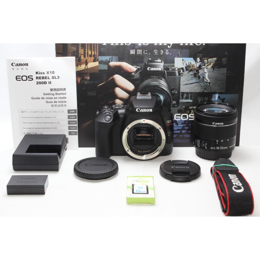 キヤノン（Canon） ショット数極少 一眼レフ EOS Kiss X10 レンズ