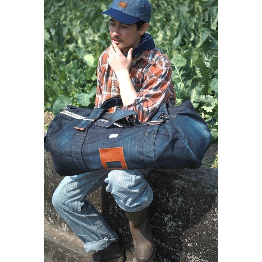 MASTRO】 マストロ 岡山デニム 日本製 デニム ボストンバッグ