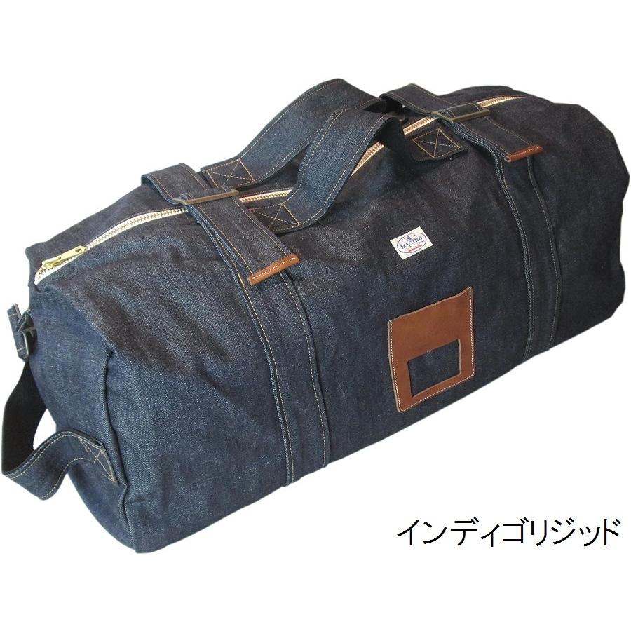 MASTRO】 マストロ 岡山デニム 日本製 デニム ボストンバッグ