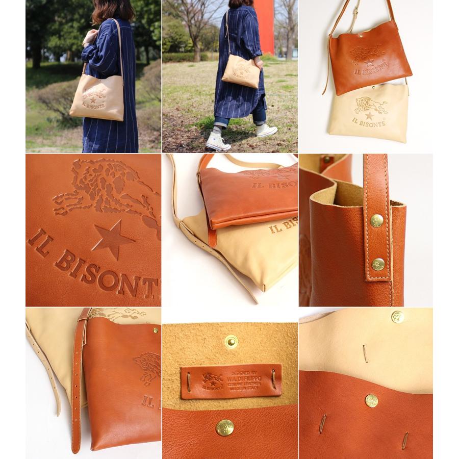 IL BISONTE（イルビゾンテ） バッグ ショルダーバッグ ビッグロゴ2WAY