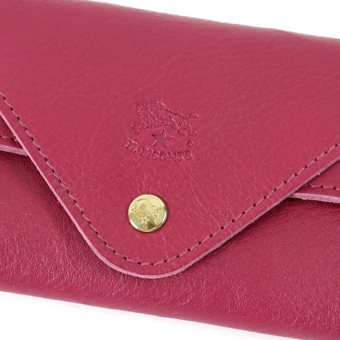 IL BISONTE（イルビゾンテ） カードケース 限定カラー上下フラップ