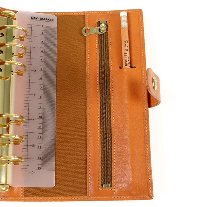 IL BISONTE（イルビゾンテ） 文房具 ワンスナップシステム手帳(大