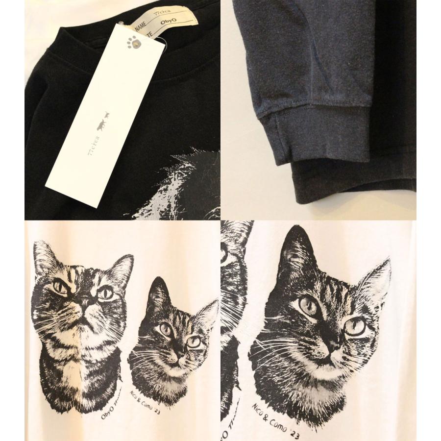 s40】【ナナナナサーカ / 77circa】プリントロングスリーブティー(ニコ