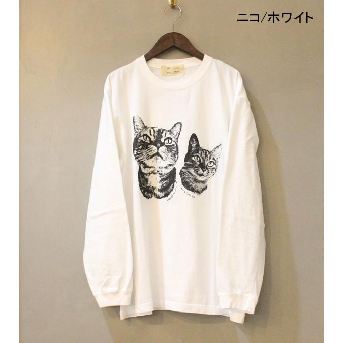 s40】【ナナナナサーカ / 77circa】プリントロングスリーブティー(ニコ