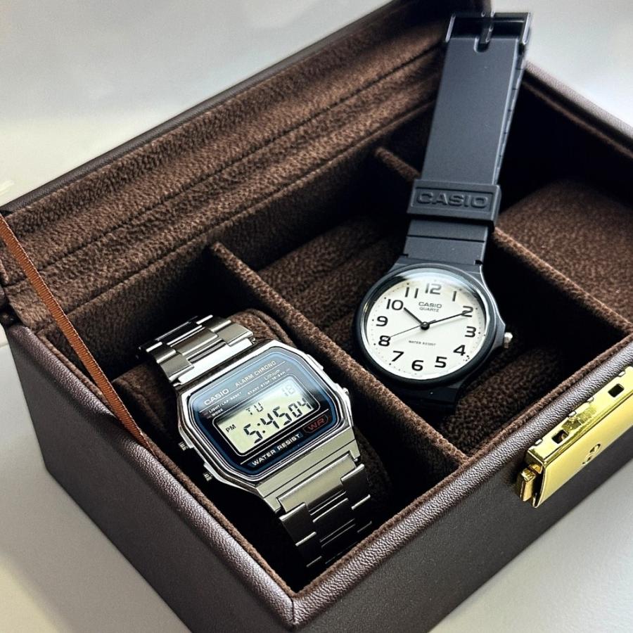 CASIO（カシオ） ラッピング済 ギフトセット チプカシ 腕時計 手表 2本