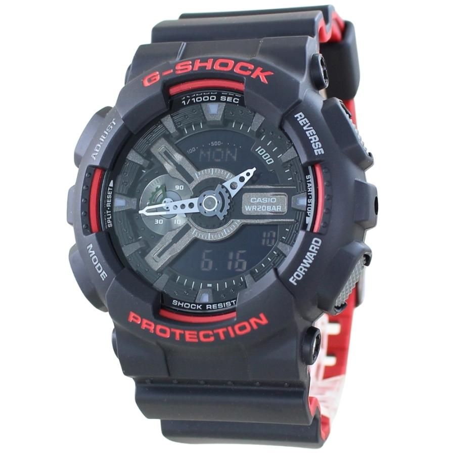 G-SHOCK Gショック ジーショック 防水 黒 赤 ブラック×レッド 腕時計