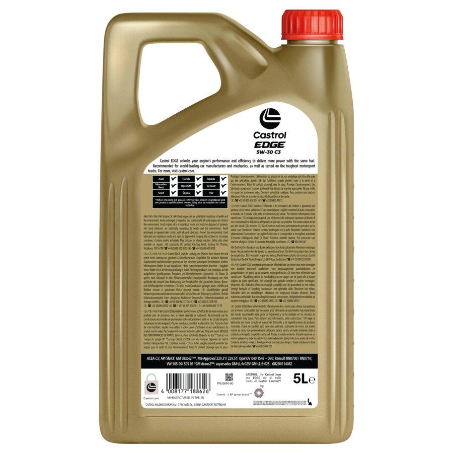 Castrol（カストロール） カストロールエッジ 5W-30 C3 5L エンジン