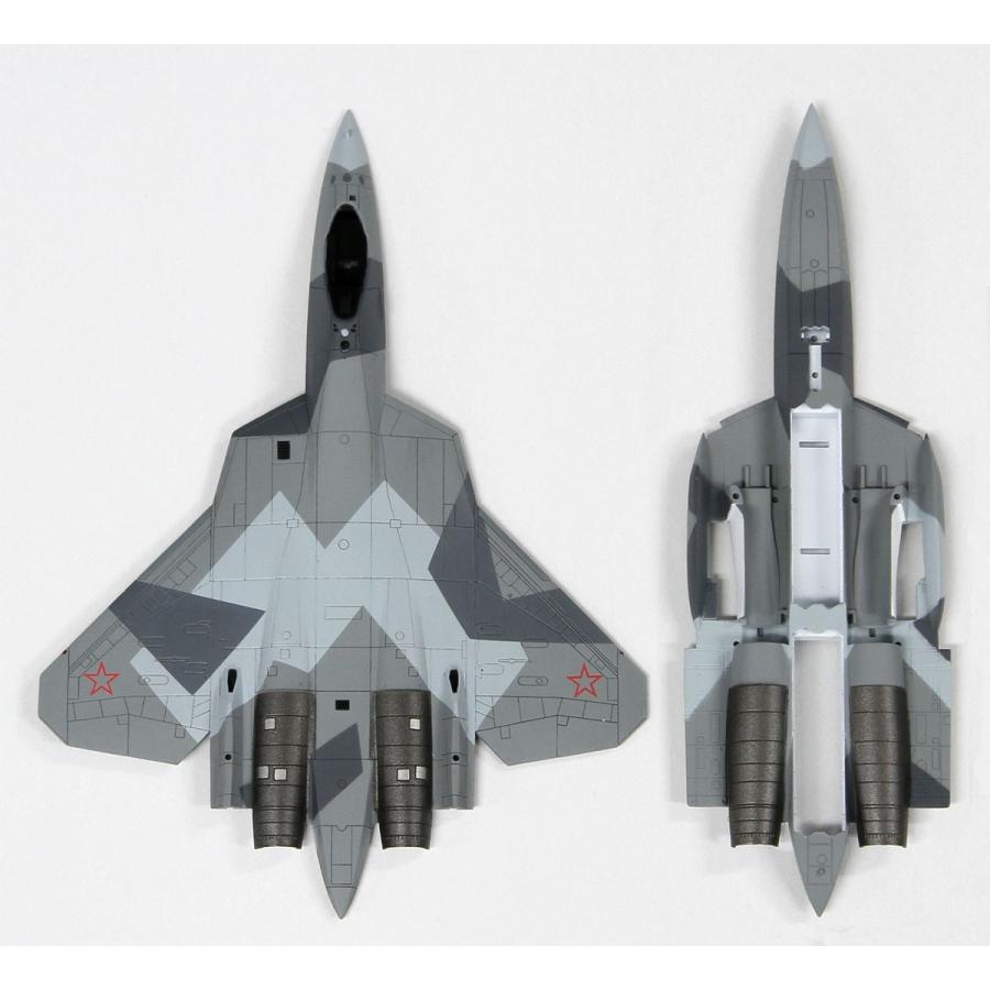 ピットロード（PIT-ROAD） SNP13 1/144 ロシア空軍 戦闘機 Su-57 塗装
