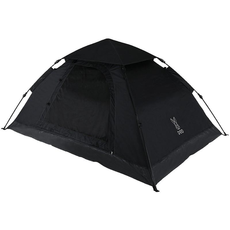 DOD（ディオーオーディー） テント ワンタッチテント ブラック
