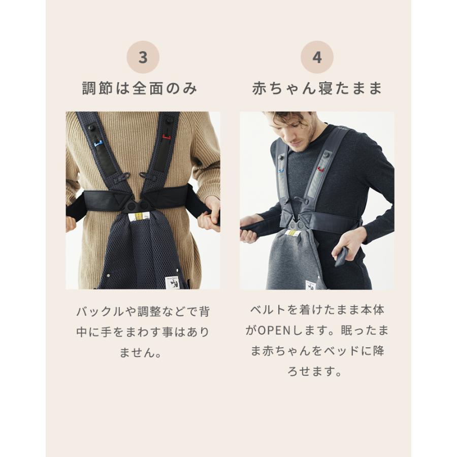 BABYBJORN（ベビービョルン） 抱っこ紐 ミニ エアー MINI Air アンスラ