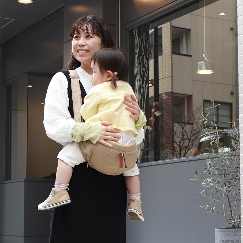 ヒップシート ノルン マーニ N ORN Mani ヌードベージュ 抱っこ補助具