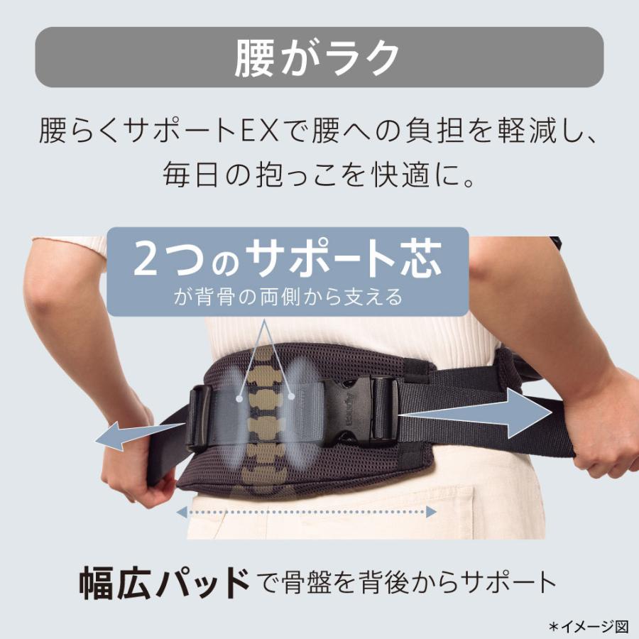 アップリカ（Aprica） ラクリス ダークグレー GR 抱っこ紐 Aprica