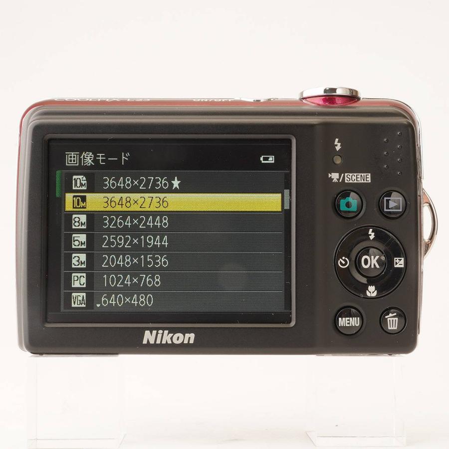 ニコン（Nikon） Nikon COOLPIX L23 レッド : ナチュラル・カメラ