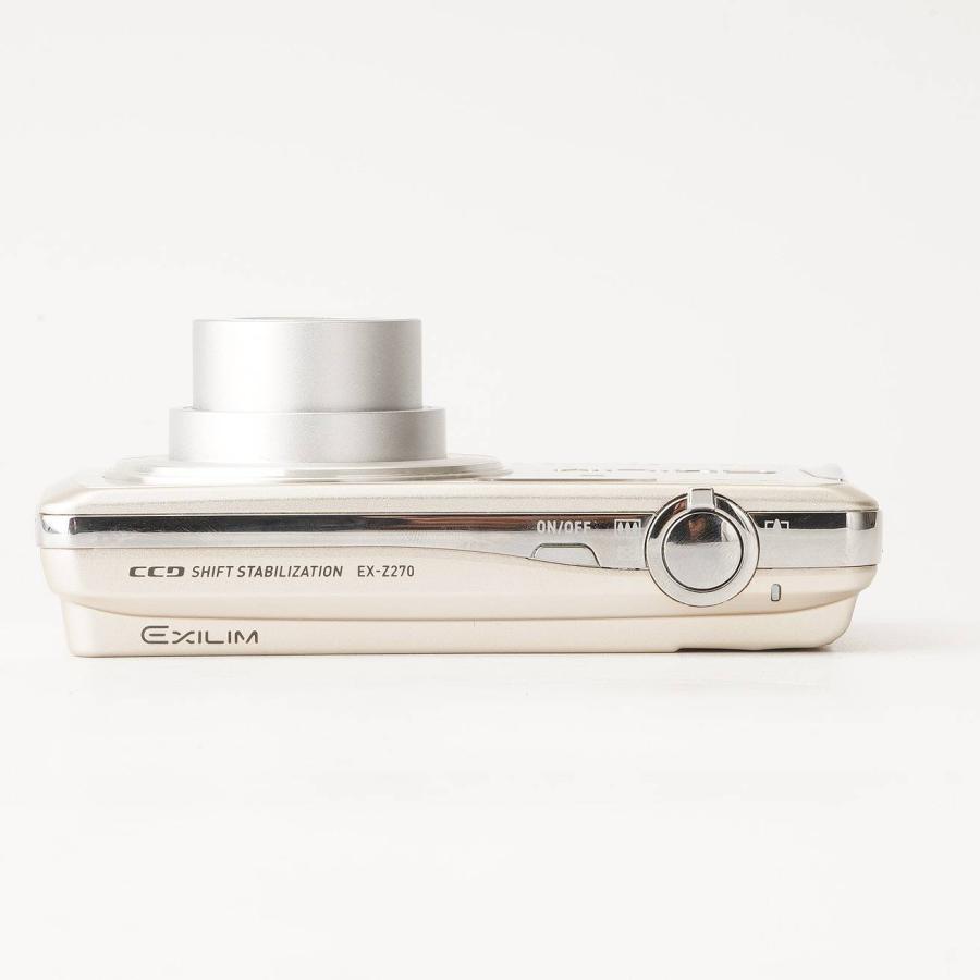 CASIO（カシオ） Casio EXILIM EX-Z270 ゴールド : ナチュラル・カメラ