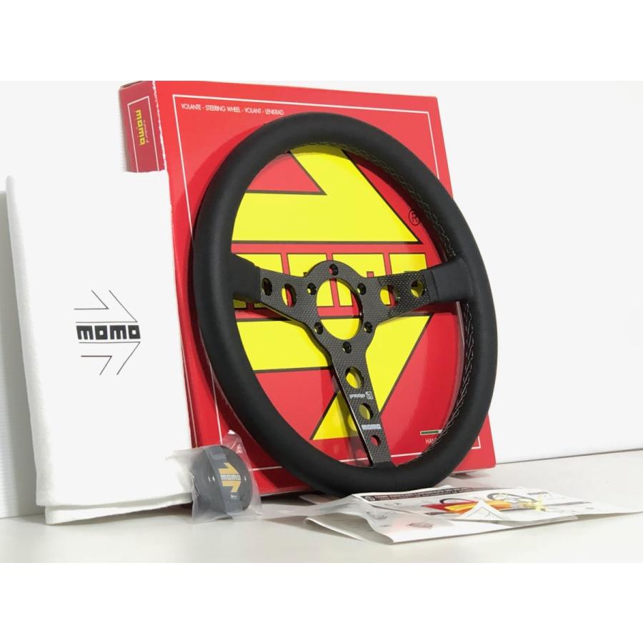 MOMO（モモ） ￥送料一律￥ ステアリング PROTOTIPO カーボン 6c