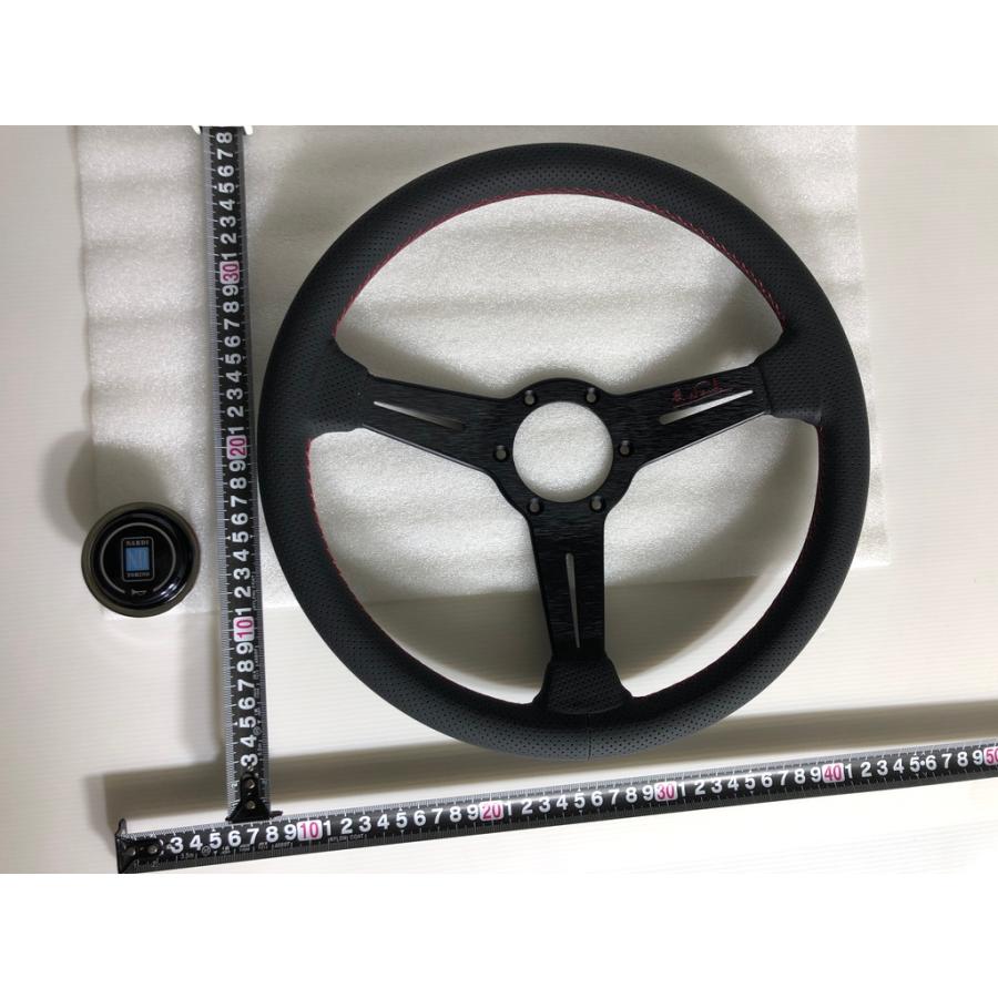 NARDI 在庫有☆限定☆ ナルディー N926 スポーツ type A 340φ 黒