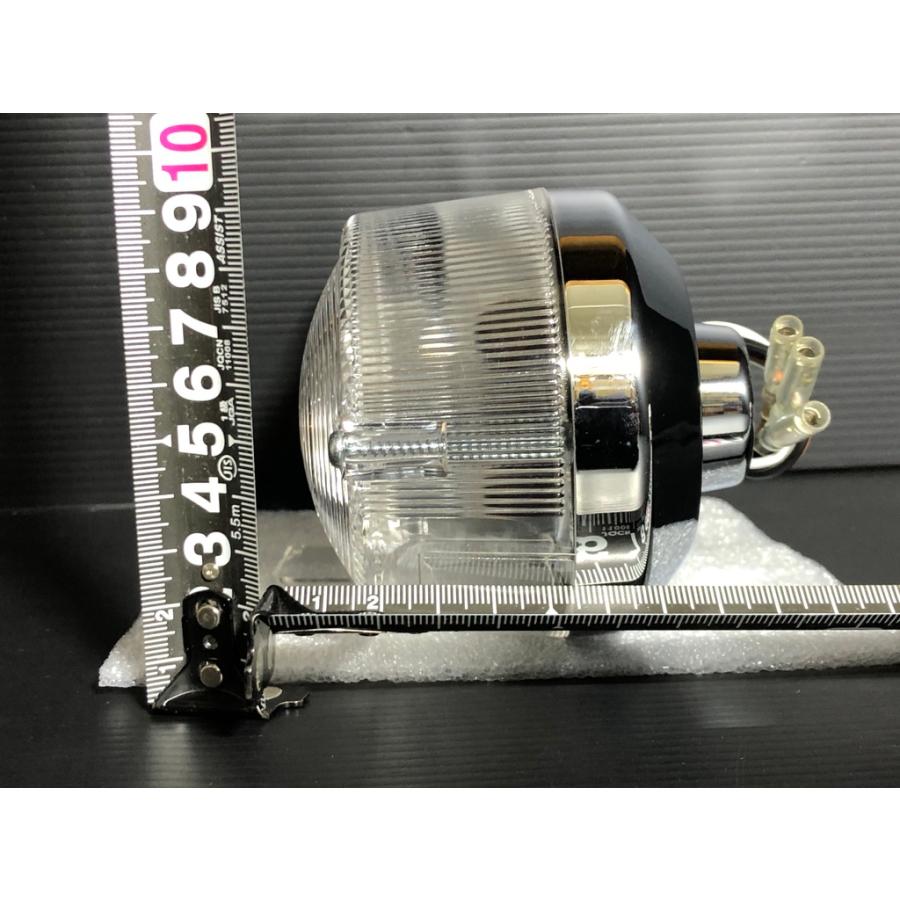 Mad Max 製☆ GT380 純正type キャンタマ テール ランプ 白 クリア 2灯