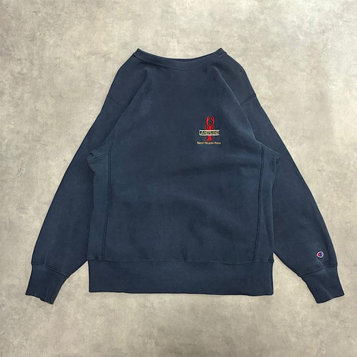 90's Champion Reverse Weave Sweat Shirt Made in USA XL/NAVY 90年代