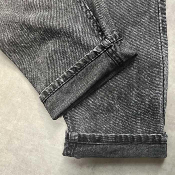90's Levi's 550 BLACK JEANS TAB MADE IN USA W36L32 リーバイス